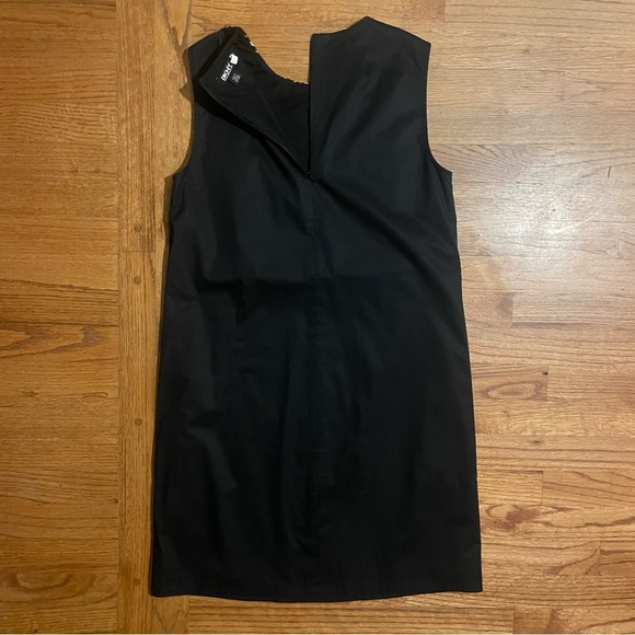 DKNY embroidered black sleeveless shift dress size S - Picture 8 of 14